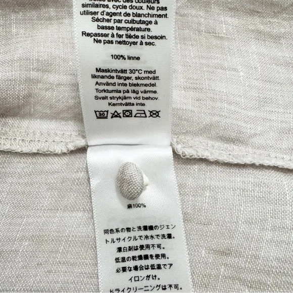 Vineyard Vines Linen Pintuck Cover Up Dress Size Small - Picture 10 of 12